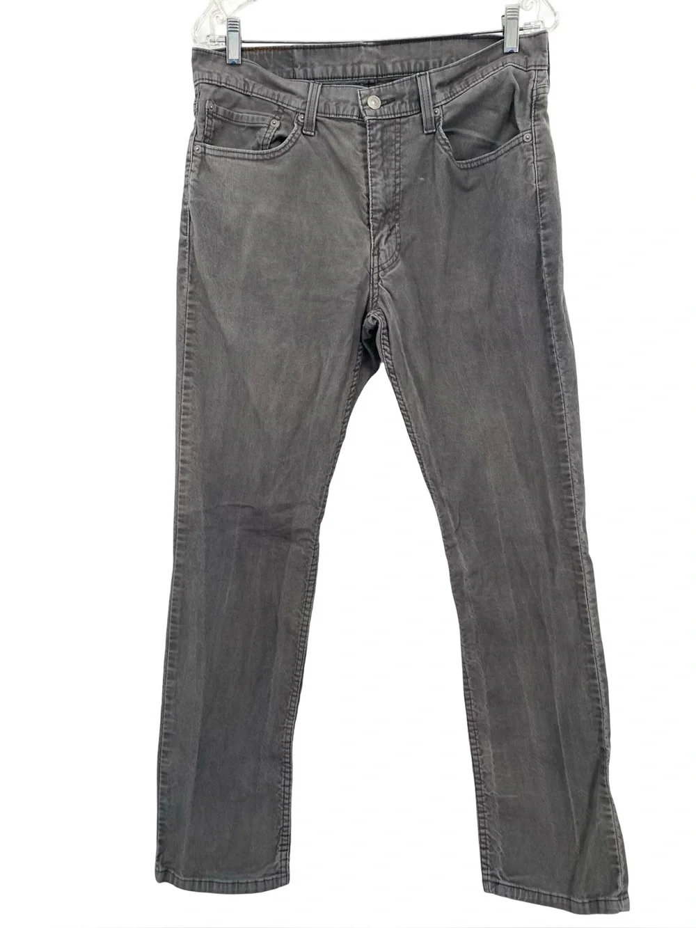 Levi’s 511 Gray Corduroy Jeans Men’s 34 x 30